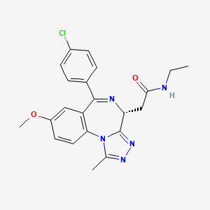 molecular formula C22H22ClN5O2 B1139445 GSK 525768A CAS No. 1260530-25-3