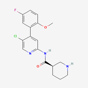 molecular formula C18H19ClFN3O2 B1139451 Cdk-IN-2 CAS No. 1269815-17-9