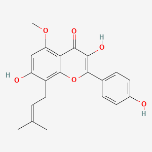 molecular formula C21H20O6 B1139477 Sophoflavescenol 