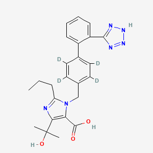 molecular formula C24H26N6O3 B1139503 Olmesartan D4 