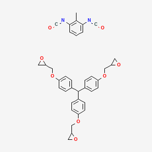 molecular formula C65H62N2O14 B1139543 Tris(4-hydroxy-phenyl)methane triglycidyl ether CAS No. 106253-69-4