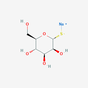 molecular formula C6H11NaO5S B1139568 1-Thio-alpha-D-mannose Natriumsalz CAS No. 111057-34-2
