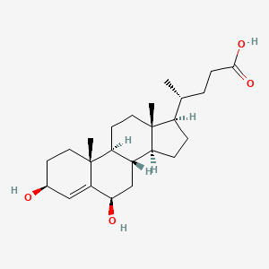 3beta,6beta-Dihydroxychol-4-en-24-oic Acid