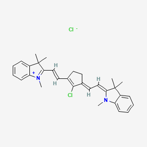 molecular formula C31H34ClN2.Cl B1139615 IR-797 chloride CAS No. 110992-55-7