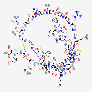 molecular formula C176H277N57O55S7 B1139619 Charybdotoxin CAS No. 95751-30-7