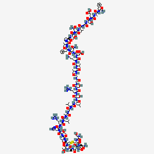 molecular formula C162H262N50O52S2 B1139621 CGRP (rat) CAS No. 83651-90-5