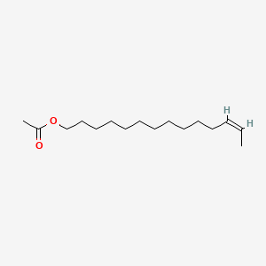 molecular formula C16H30O2 B1139641 12Z-Tetradecenyl acetate CAS No. 35153-20-9