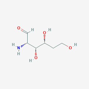 B1139646 (2S,3R,4R)-2-amino-3,4,6-trihydroxyhexanal CAS No. 39840-37-4