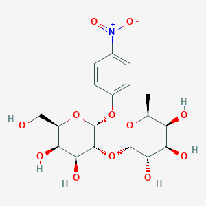 4-Nitrophenyl 2-O-(a-L-fucopyranosyl)-a-D-galactopyranoside