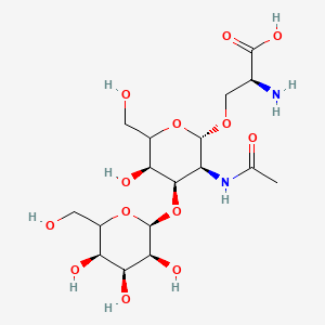 O-(3-O-beta-D-galactosyl-N-acetyl-alpha-D-galactosaminyl)-L-serine