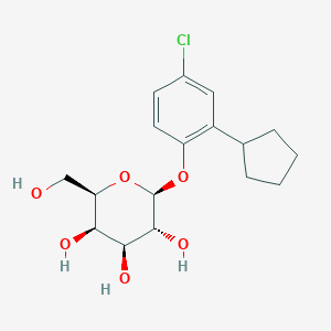4-Chloro-2-cyclopentylphenyl-beta-D-galactopyranoside