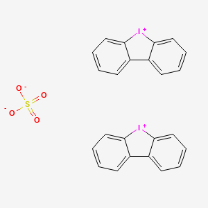molecular formula C24H16I2O4S B1139676 Diphenyleneiodonium sulfate CAS No. 4510-83-2