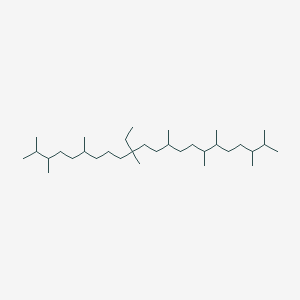 molecular formula C33H68 B1139690 13-Ethyl-2,3,6,7,10,13,17,20,21-nonamethyldocosane CAS No. 100664-68-4