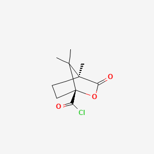 molecular formula C10H13ClO3 B1139735 (+)-Camphanic acid chloride CAS No. 104530-16-7