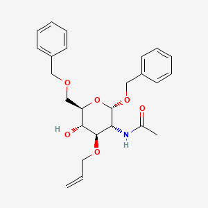 Benzyl 2-acetamido-3-O-allyl-6-O-benzyl-2-deoxy-a-D-glucopyranoside