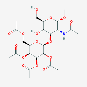 Methyl 2-Acetamido-2-deoxy-O-[ss-D-(2,3,4,6-tetraacetyl) galactopyranosyl]-alpha-D-glucopyranoside
