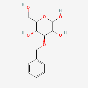 molecular formula C₁₃H₁₈O₆ B1139799 3-O-Benzyl-alpha,beta-D-mannopyranoside CAS No. 65926-00-3