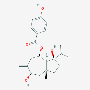 molecular formula C22H30O5 B011398 Ferugin CAS No. 109517-72-8