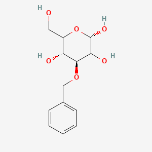 (2S,4S,5R)-6-(Hydroxymethyl)-4-phenylmethoxyoxane-2,3,5-triol