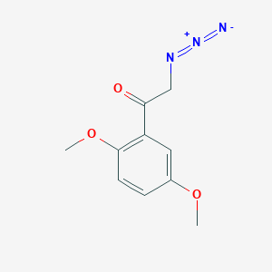 2-Azido-1-(2,5-dimethoxyphenyl)ethanone
