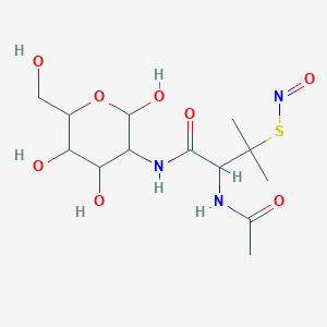 molecular formula C₁₃H₂₃N₃O₈S B1139818 Glyco-snap-2 CAS No. 188849-82-3