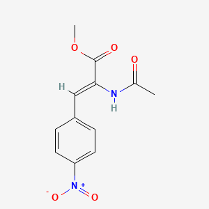 molecular formula C12H12N2O5 B1139829 (Z)-Methyl 2-acetamido-3-(4-nitrophenyl)acrylate CAS No. 105962-57-0