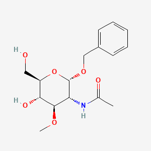 Benzyl 2-acetamido-2-deoxy-3-O-methyl-a-D-glucopyranoside