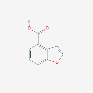 molecular formula C9H6O3 B113986 Benzofuran-4-carboxylic acid CAS No. 166599-84-4