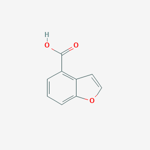 molecular formula C9H6O3 B113986 苯并呋喃-4-羧酸 CAS No. 166599-84-4
