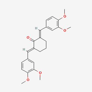2,6-Bis(3,4-dimethoxybenzylidene)cyclohexanone