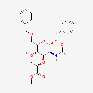 Benzyl N-Acetyl-6-O-benzyl-alpha-D-muramic Acid Methyl Ester