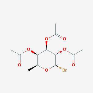 molecular formula C₁₂H₁₇BrO₇ B1139881 Acetobromofucose CAS No. 16741-27-8