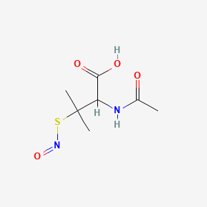 molecular formula C7H12N2O4S B1139882 S-Nitroso-N-acetylpenicillamine CAS No. 79032-48-7
