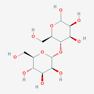 molecular formula C₁₂H₂₂O₁₁ B1139890 4-O-(a-D-Mannopyranosyl)-D-mannose CAS No. 35438-40-5