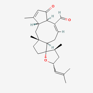 molecular formula C25H34O3 B1139915 Anhydroepiophiobolin A 