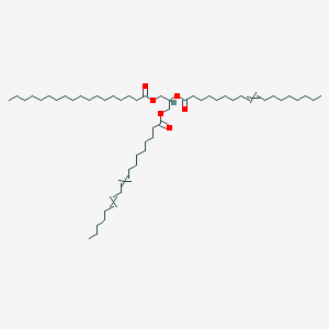 molecular formula C₅₇H₁₀₄O₆ B1139928 1-Linoleoyl-2-oleoyl-3-stearoyl-rac-glycerol CAS No. 135092-48-7