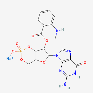 2'-(N-Methylanthraniloyl)guanosine 3',5'-Cyclicmonophosphate, Sodium Salt