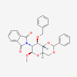 Methyl 3-O-Benzyl-4,6-O-benzylidene-2-deoxy-2-N-phthalimido-β-D-glucopyranoside