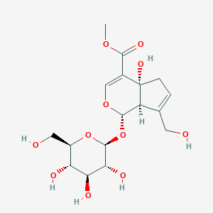 molecular formula C17H24O11 B113994 Theviridoside CAS No. 23407-76-3