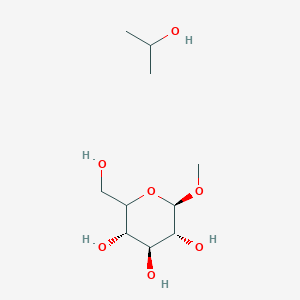 molecular formula C₁₀H₂₂O₇ B1139941 Methyl beta-D-Mannopyranoside Isopropylate CAS No. 911673-07-9