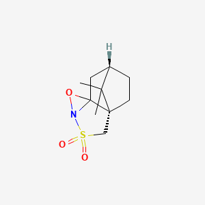 molecular formula C₁₀H₁₅NO₃S B1139962 (1S)-(+)-(10-Camphorsulfonyl)oxaziridine CAS No. 104322-63-6