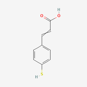 3-(4-sulfanylphenyl)prop-2-enoic Acid