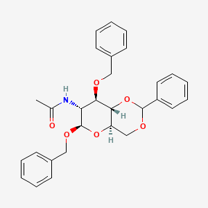2-Acetamido-1,3-DI-O-benzyl-4,6-O-benzylidene-2-deoxy-B-D-glucopyranoside