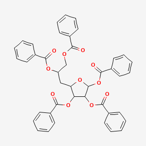 B1140013 D-Galactofuranose, pentabenzoate CAS No. 138811-45-7