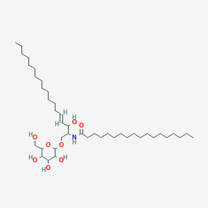 molecular formula C₄₂H₈₁NO₈ B1140051 beta-Galactosyl-C18-ceramide CAS No. 36271-49-5