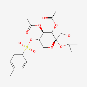 3,4-Di-O-acetyl-1,2-O-isopropylidene-5-O-p-toluenesulfonyl-a-L-sorbopyranose
