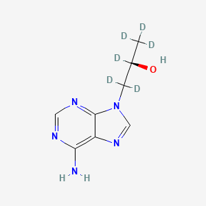 molecular formula C₈H₅D₆N₅O B1140098 9-[2-(Hydroxypropyl-d6] Adenine CAS No. 1020719-54-3