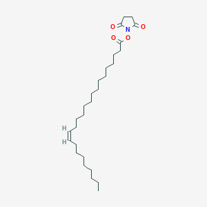 molecular formula C₂₈H₄₉NO₄ B1140110 Succinimidyl Nervonate CAS No. 191354-88-8