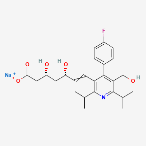 molecular formula C₂₅H₃₁FNNaO₅ B1140117 CID 71434020 CAS No. 157199-28-5