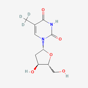 molecular formula C10H14N2O5 B1140132 Thymidine-d3 